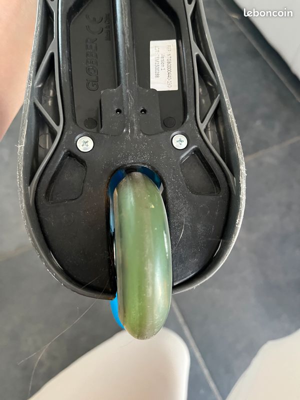 Trottinette 3 roues Globber - Bleu et gris (image 6)