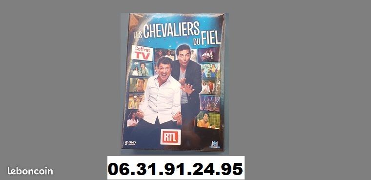 Les chevaliers du fiels - coffret 5 dvd neuf (image 1)