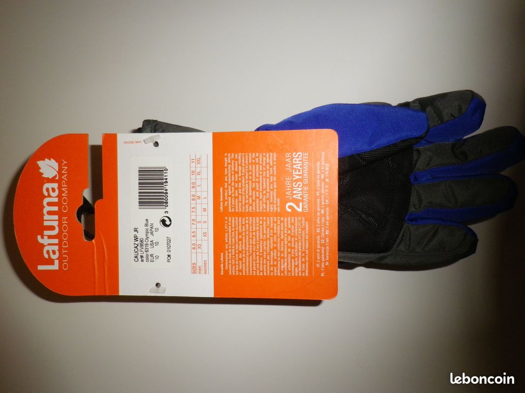 LAFUMA - Gants de Ski (NEUF) ENFANT 9 / 10 / 11 Ans (image 3)