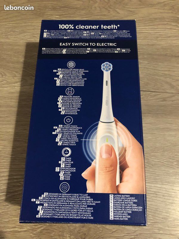 Brosse à dents IO série 2 Clean&Care neuve « ROSE GOLD » (image 2)
