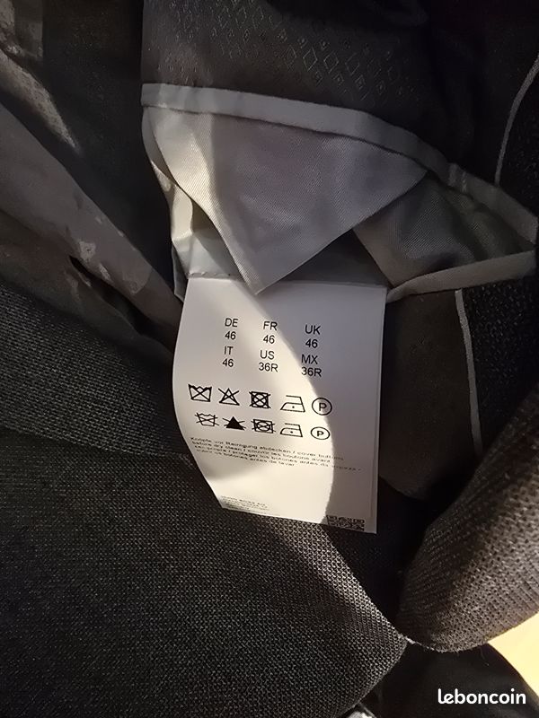 Veste Hugo Boss – Super 130’s – Taille 46 – Comme neuve (image 4)