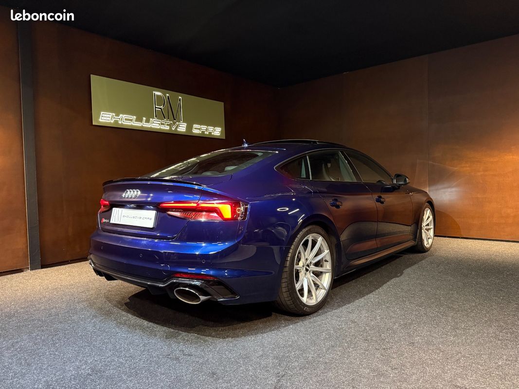 Audi RS5 Sportback 2.9 TFSI 450ch Tiptronic Quattro Immat France / Bang Olufsen / Alcantara (image 9)