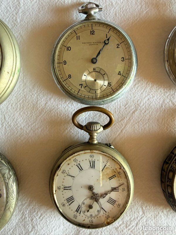 Lot montres anciennes, goussets, Art Déco (image 12)