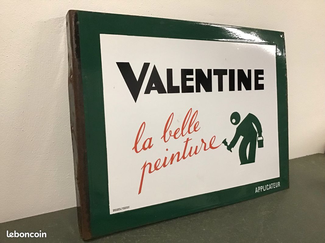 Plaque émaillée DEUTZ Envoi OFFERT / Saint Valentin - Collection