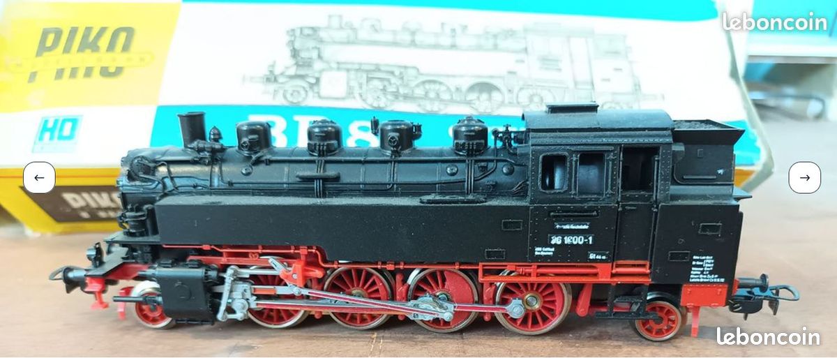 Locomotive électrique PIKO HO – ARRIVA ALEX 57591 – Bleu Canard – Neuve Jamais Roulée
