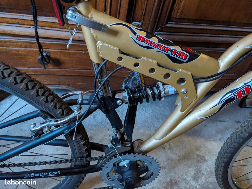 Bicyclette Amortisseur Velo Vtt Fourche Vélo Amortisseur Vtt Ã Air