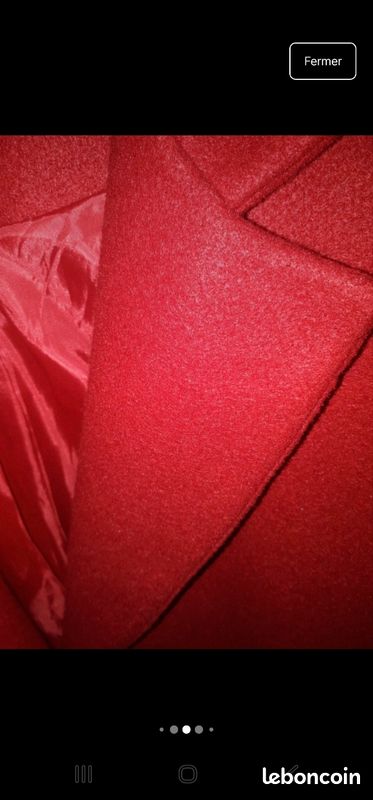 Manteau rouge neuf (image 4)