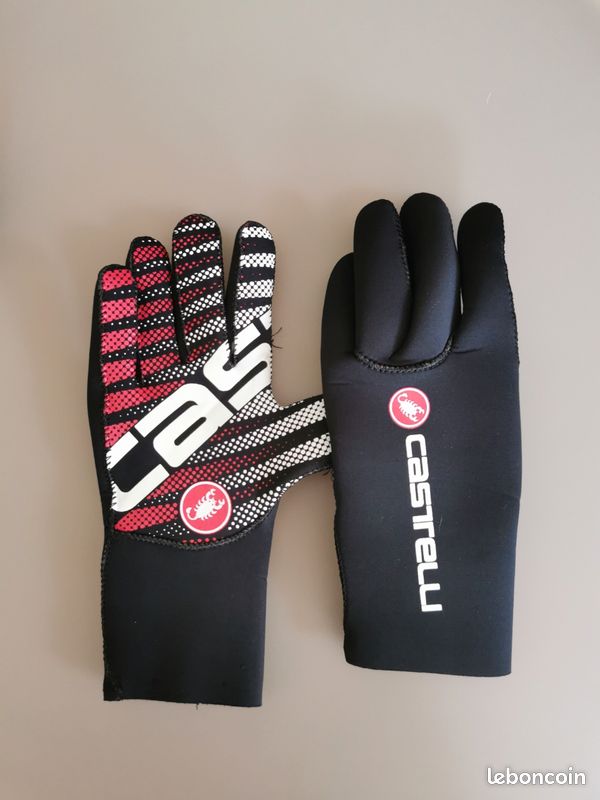 Néoprène Gants Cyclisme Gants De Cyclisme Unisexe Néoprène Noir