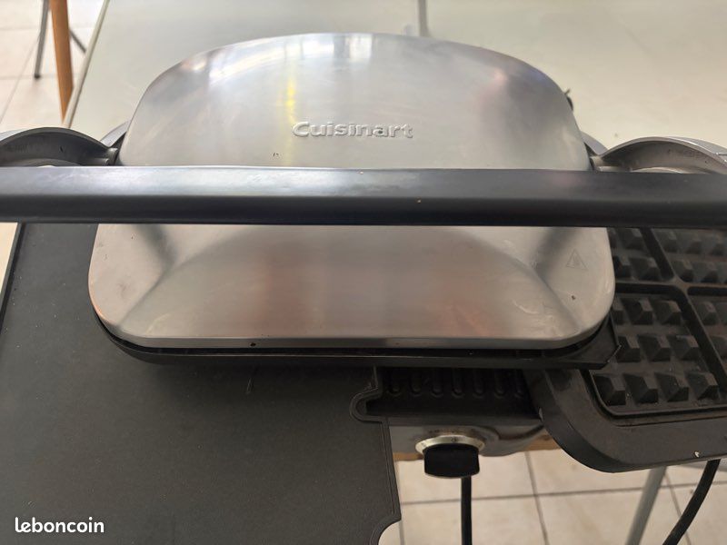 Cuisinart grill+ plancha + gaufrier (image 2)