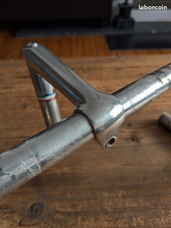 Guidon Alu Vintage Pour Vélo De Course – Marque Philippe Atax – Made In France