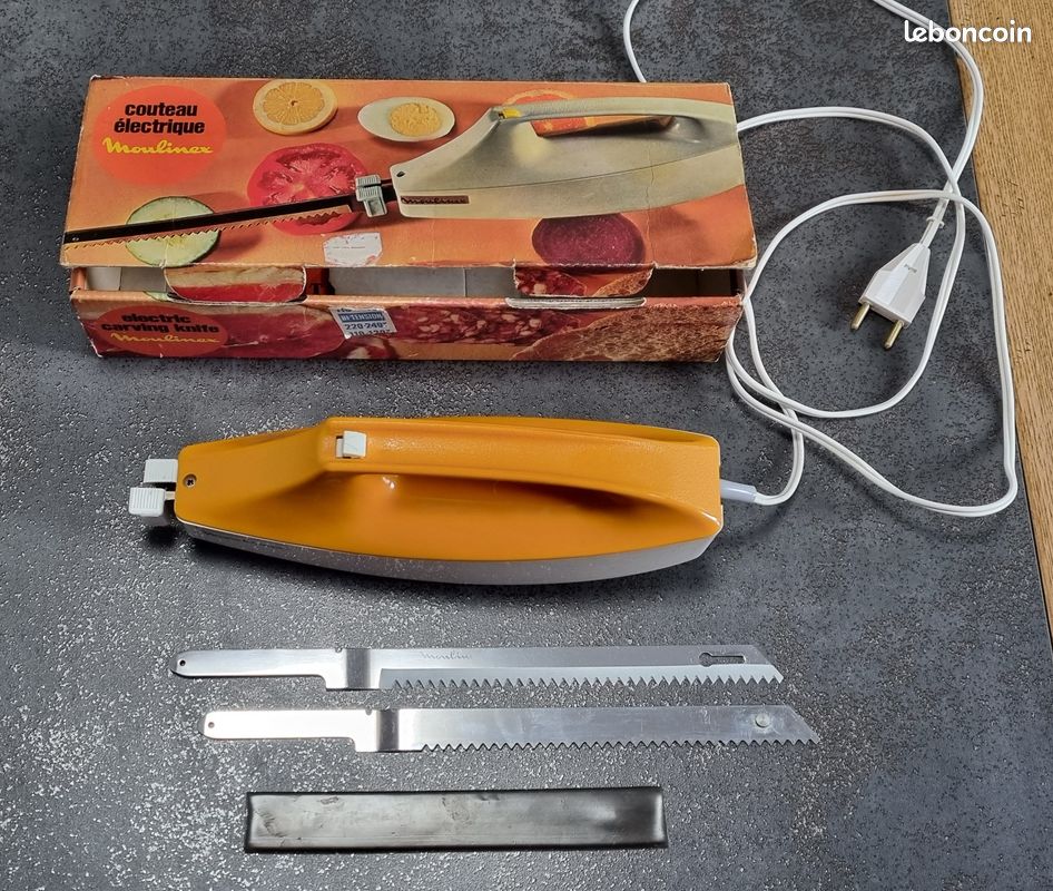 ANCIEN COUTEAU ÉLECTRIQUE vintage MOULINEX EUR 15,00 - FR