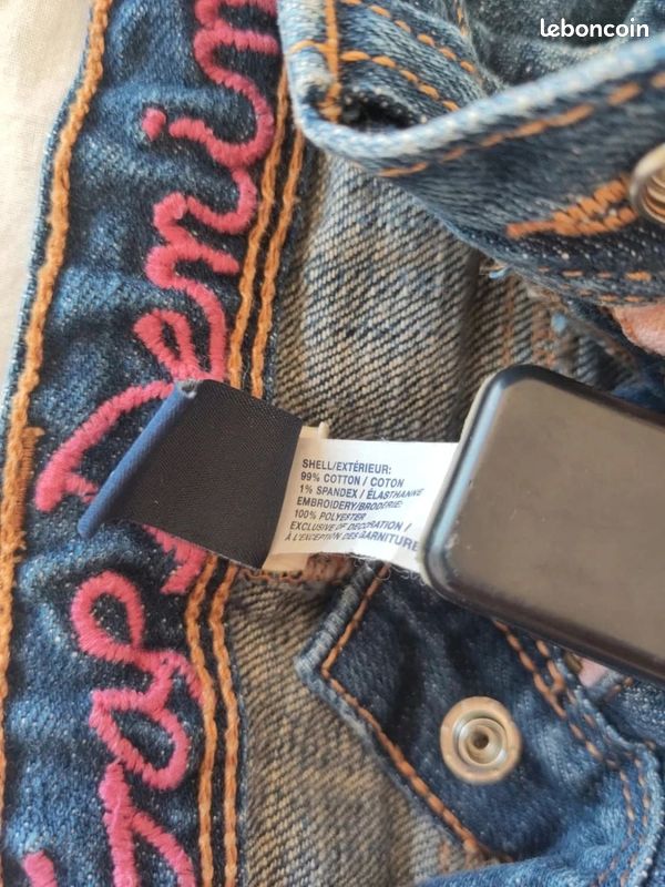 Jupe En Jean Fille Gap - Taille 4 Ans, Bleu, Occasion Très Bon état