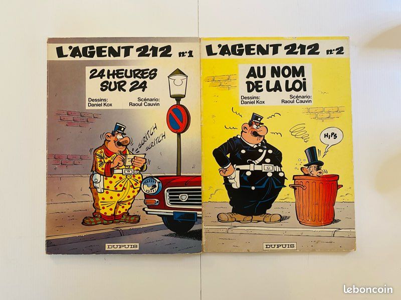 BD Lot de 2 Agent 212 - Tomes 1 & 2 - EO (image 1)