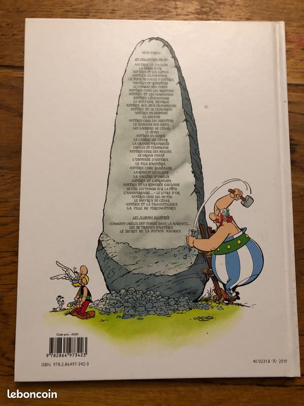 Asterix La fille de Vercingétorix 2019 - Édition originale (image 2)