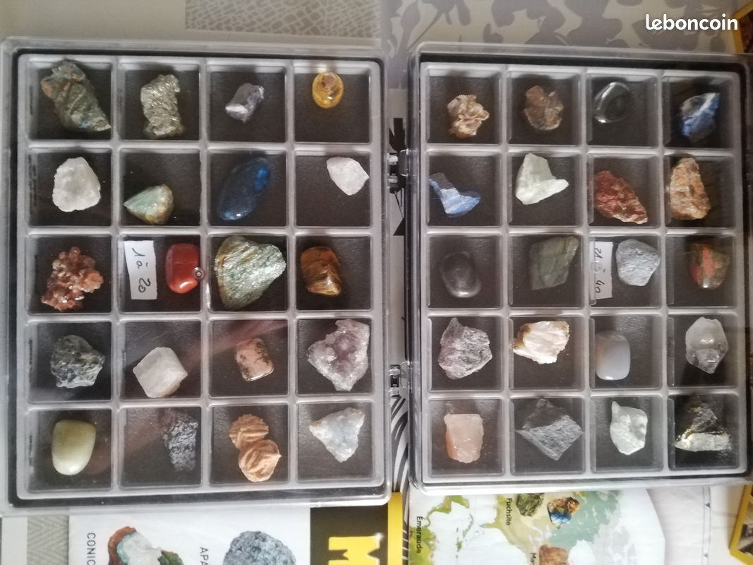 Lot de 40 Minéraux du monde (image 5)