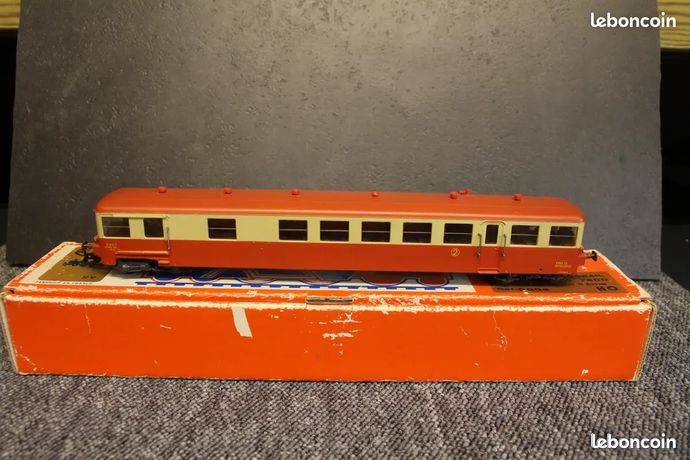 ROCO 64219 HO - Remorque Decauville 2Cl ep III-IV TR SNCF - Roco