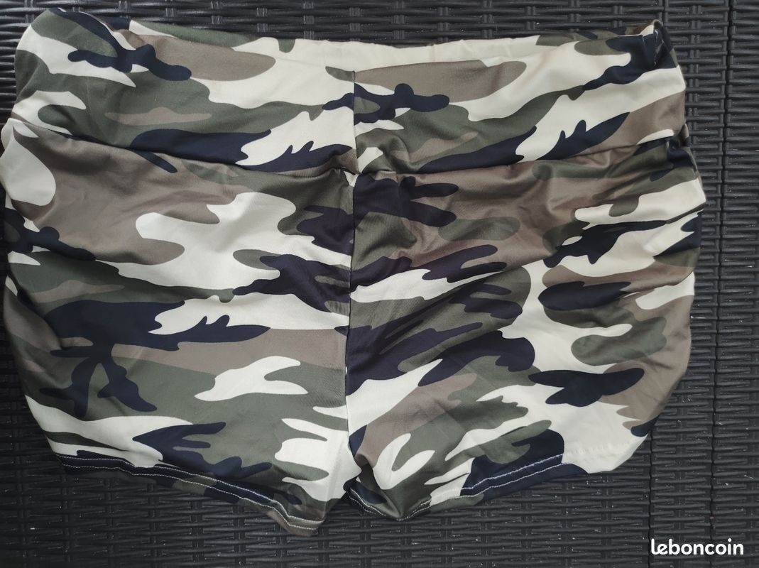 Short femme motif militaire 48 Vêtements