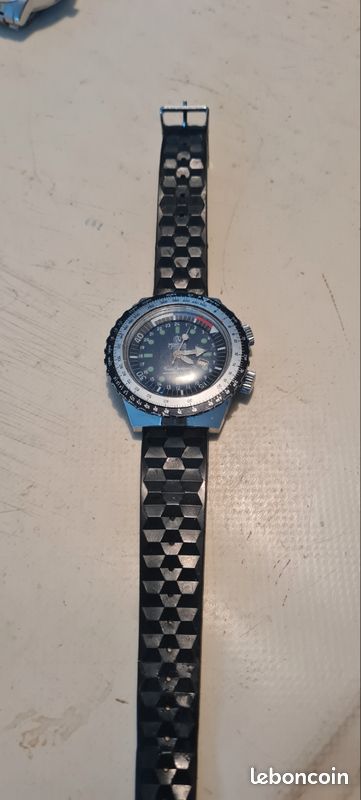 Montre De Plongée H&R Super Datomatic Neuve - Style Rétro Pour Homme
