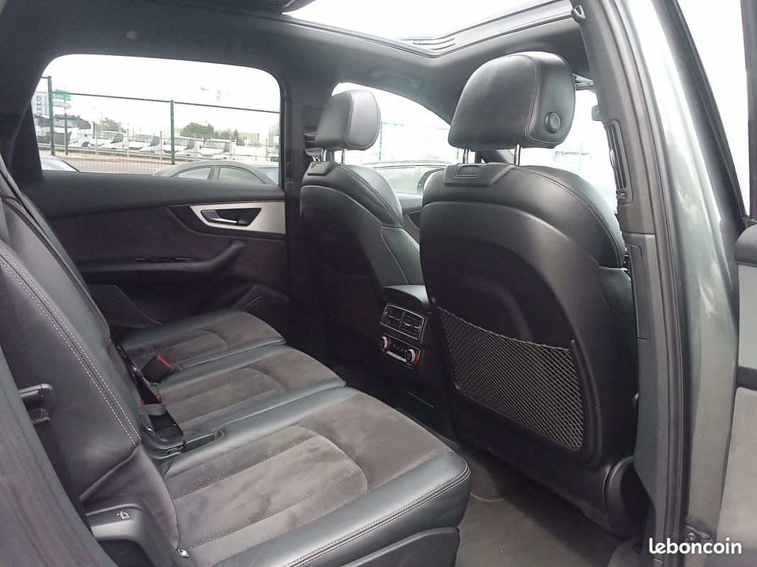 AUDI SQ7 V8 4.0 TDI Clean Diesel 435 Tiptronic 8 Quattro 7pl / VENTE DESTINÉE UNIQUEMENT A PROFESSIONNEL DE (image 9)