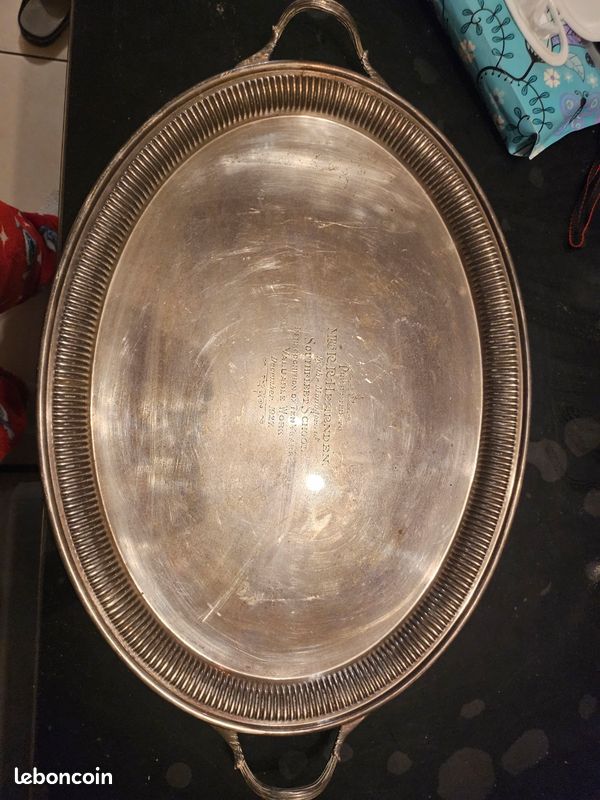 Vieux Fers à étrier Anglais En Nickel Massif - Décor Vintage