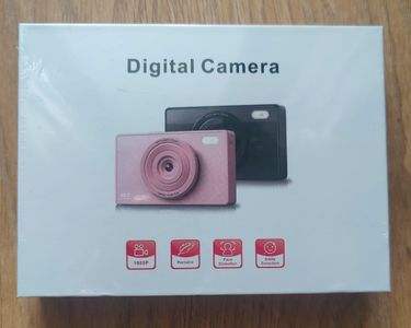 Appareil Photo Numérique Enfant 48MP 1080P - 16x Zoom, 64Go Carte, 2 Batteries - Cadeau Débutants