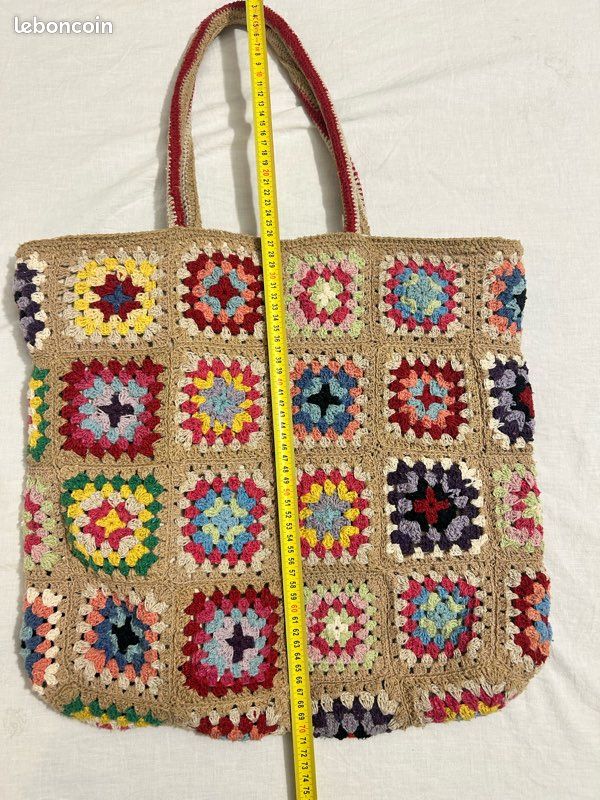 Sac crochet en coton (image 8)