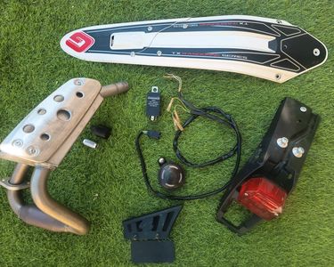 GARDE BOUE D OCCASION NON IDENTIFIE DE MARQUE GT POUR TRIAL / ENDURO A 20 EUROS