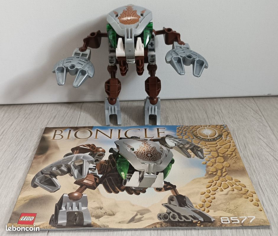 Lego BIONICLE Ref 8577 PAHRAK-KAL (Complet Notice) Jeux
