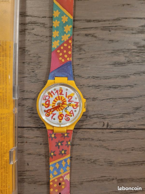 Montre collaboration entre Swatch et Inès de la Fressange (image 1)