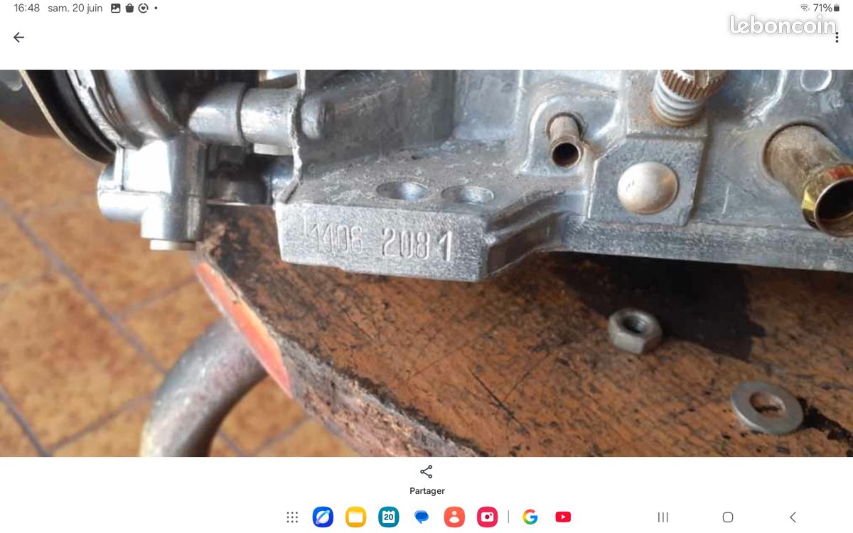 Carburateur Edelbrock 4 corps pour V8 américain (image 2)
