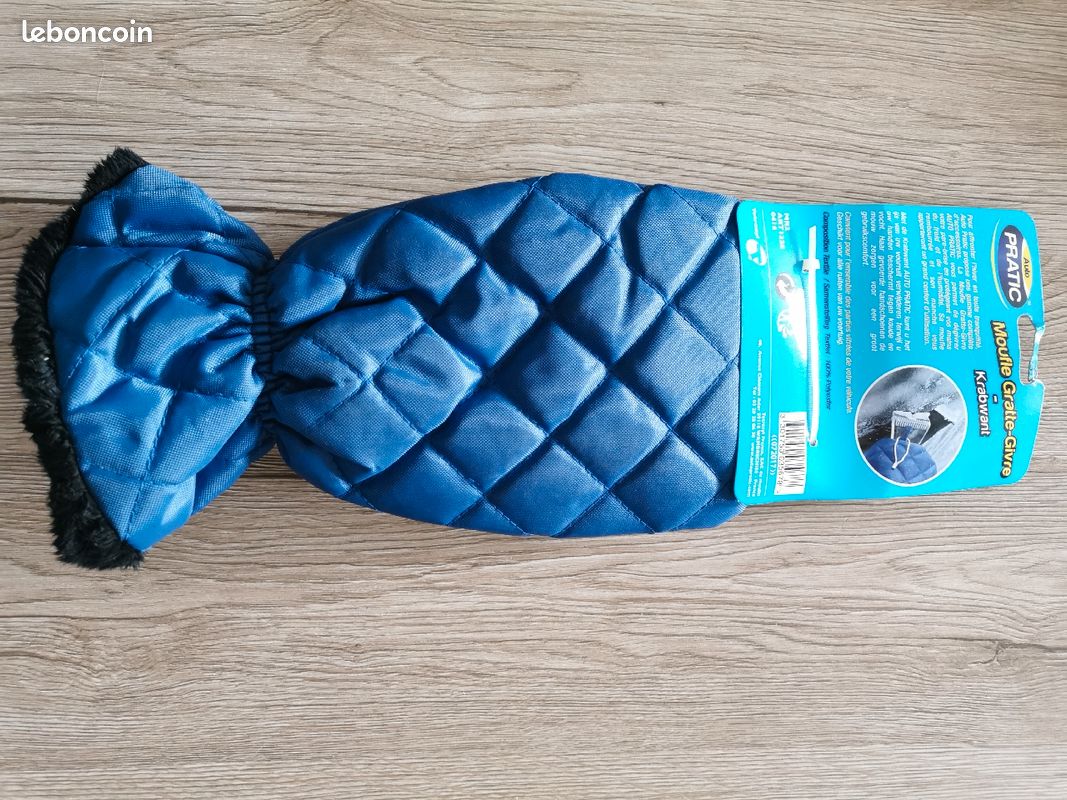 Moufle Grattoir Pare-brise Raclette Gant Dégivreur Pare-brise