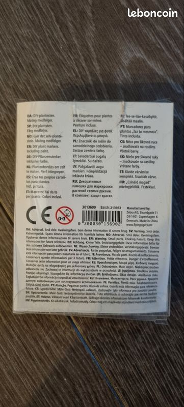 Marque plantes ou presse papiers pierre a colorier DIY (image 2)