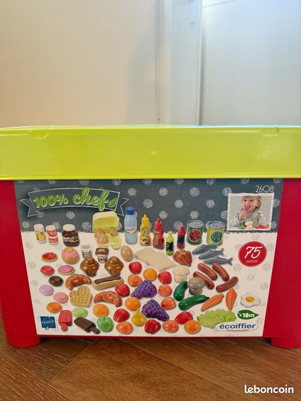 Coffret dînette 70 pièces 100% chef - La Grande Récré