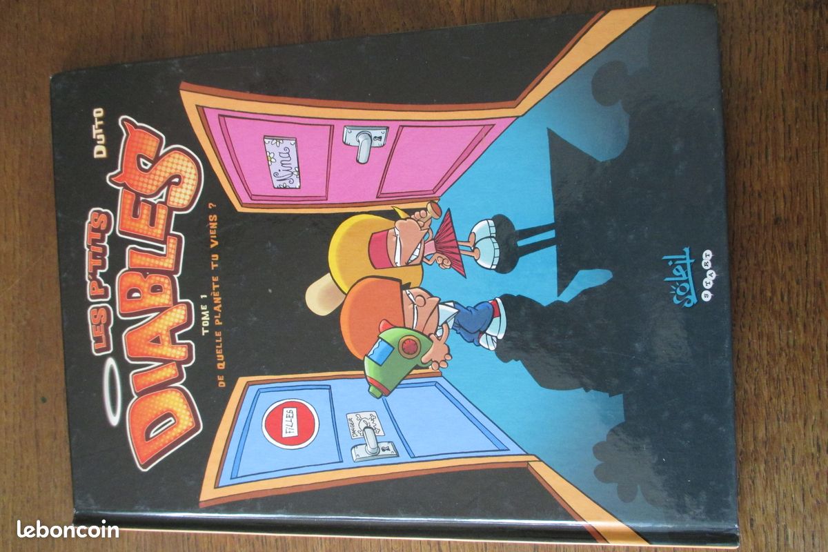 Livre BD les ptits diables (image 1)