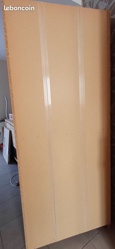 Meuble Billy 80x203x28cm avec portes vitrées (image 7)