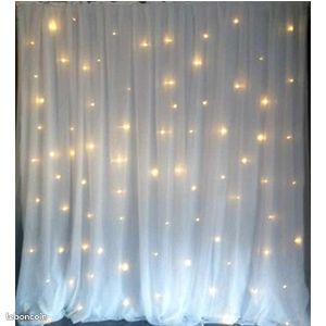 Rideaux lumineux mariage (image 2)