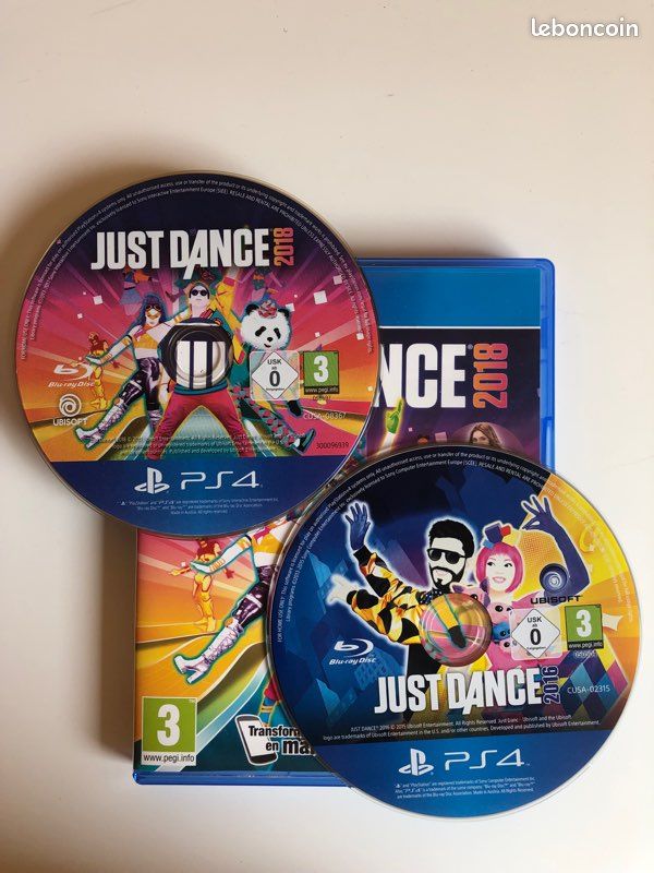 2 jeux PS4: Just Dance 2016 + Just Dance 2018 (image 1)