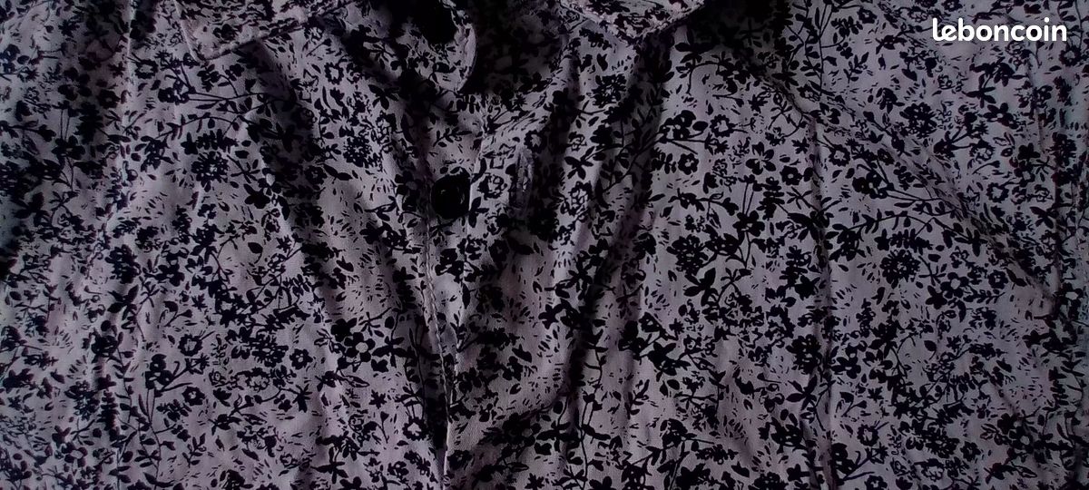 Lot 10 ans très jolie chemise manche courte kiabi et t-shirt marin manche longue (image 2)