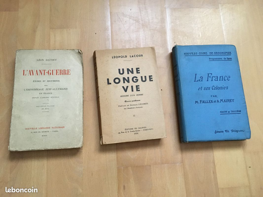 Lot de livres rares anciens (image 1)