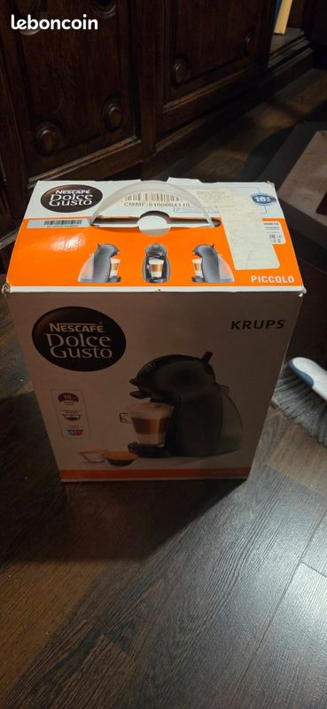Cafetière dolce gusto krups avec capsule réutilisables inox (image 2)