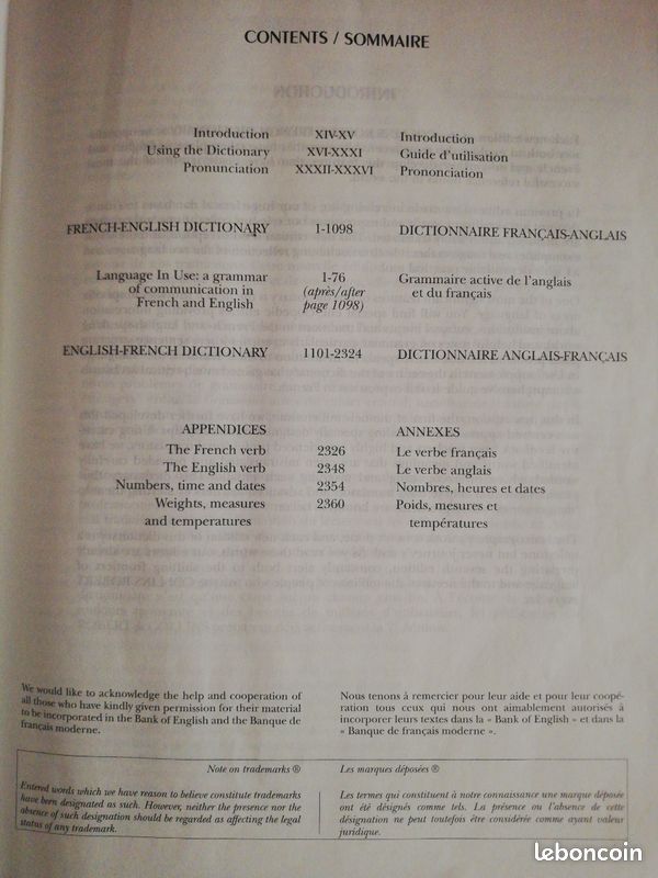 Dictionnaire français anglais (image 8)