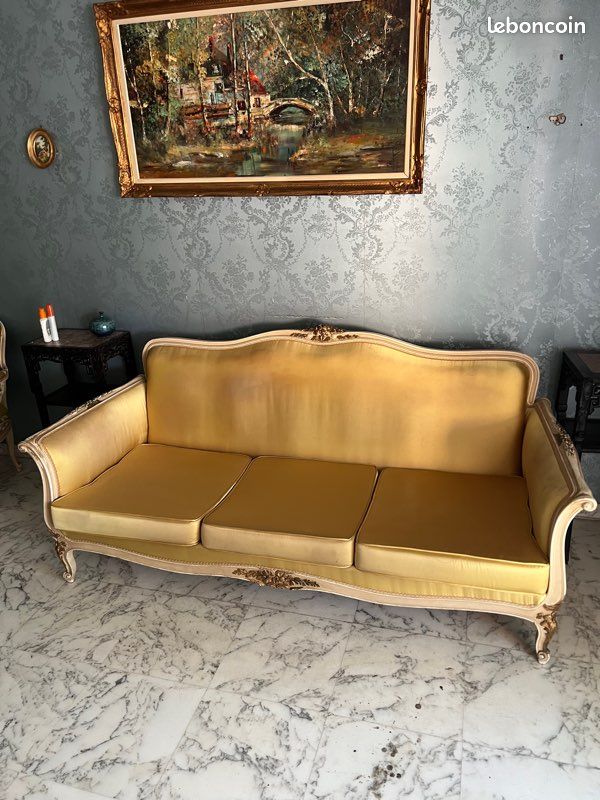 Louis XV - 10 pièces - salon chaises fauteuils - (image 7)