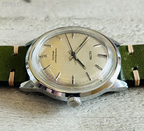 Montre Mécanique Vintage KELTON 6050-2471 - Occasion - Pièce Rétro Collection