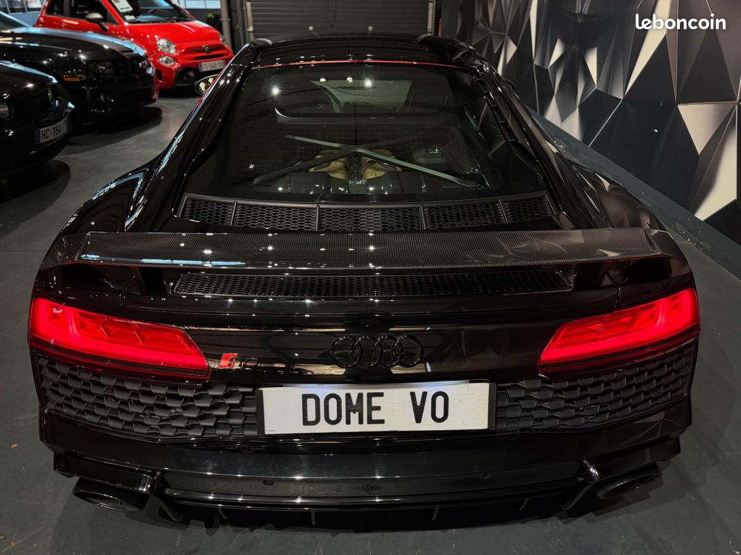 AUDI R8 Performance Decennium V10 + 620 CH S-Tronic 7 N° 57 / 222 Bang & Olufsen Magnetic Ride Cuir Etendu Freins Ceramiques 2019 (image 4)