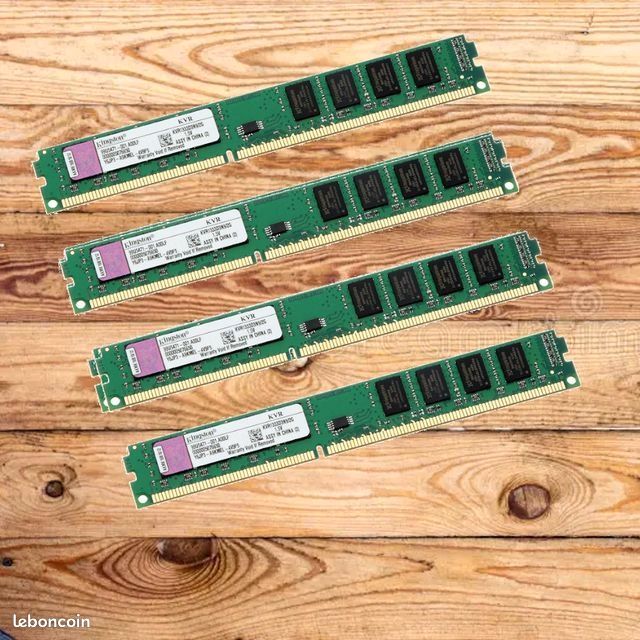 LOT 4 Ram DDR3 2GB 1333 Kingston KVR1333D3N9/2G (image 1)