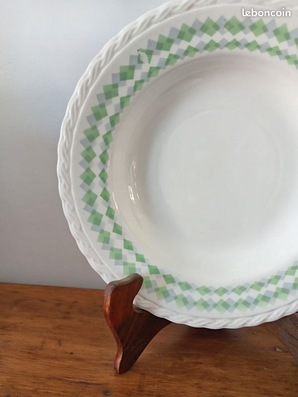 Ensemble assiettes a soupe L Amandinoise (image 3)