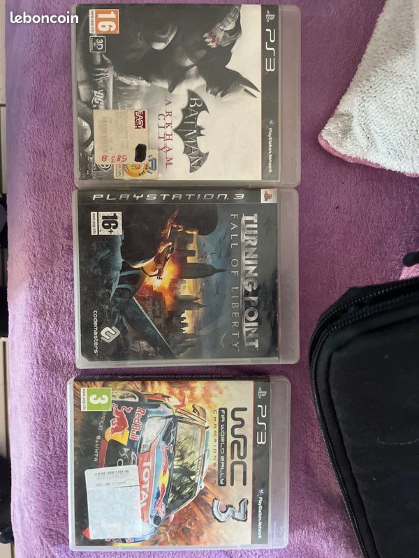 Lot De 9 Jeux PS3 En Loose (sans Boîtes) - Occasion, Vendeur France