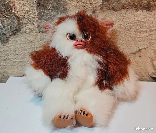 Guizmo Gizmo , peluche vintage , ORLI JOUET 1984 WARNER BROS , hauteur