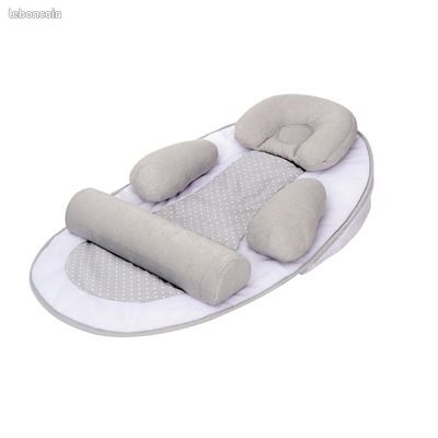 Tinéo - Cocon de sommeil bébé ergonomique - Gris (image 1)