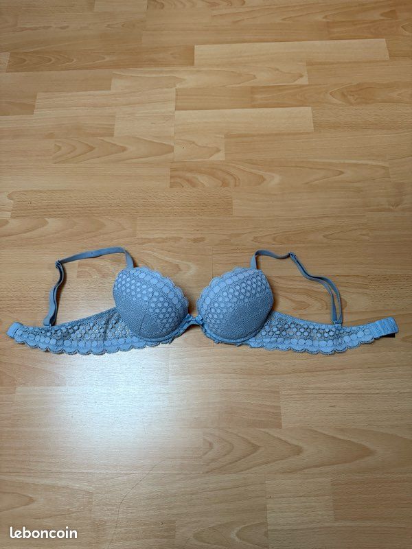 Soutien-gorge push up bleu ciel Etam 85B Vêtements - Main Image